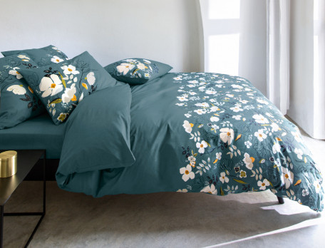 Ensemble housse de couette 220x240 cm Eden flower + drap housse