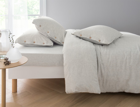 Linge de lit coton et lin Milleraies
