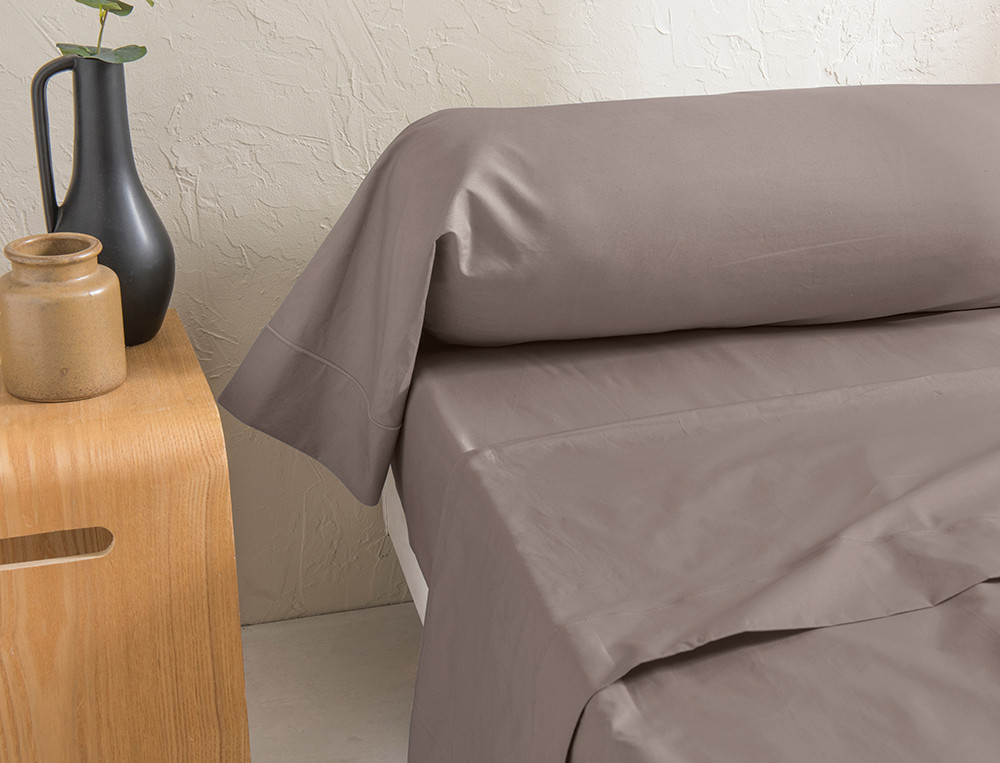 Linge de lit Percale coton peigné