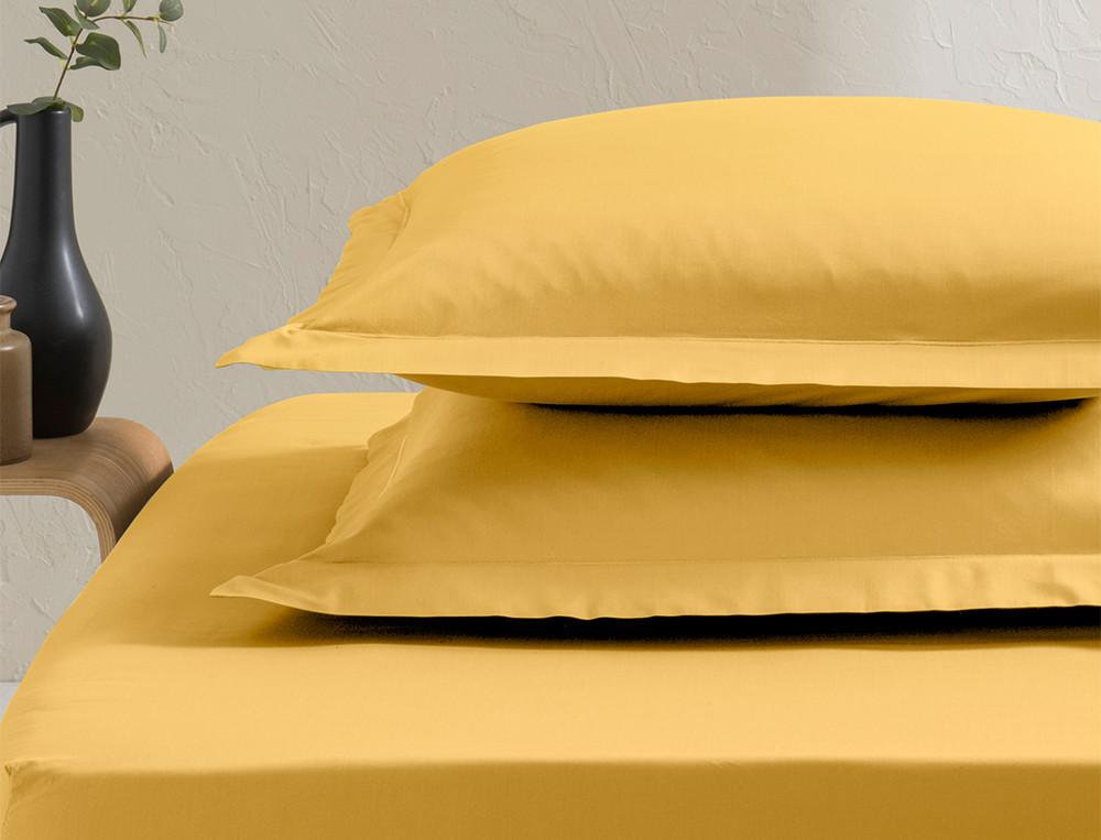 Linge de lit Percale coton peigné