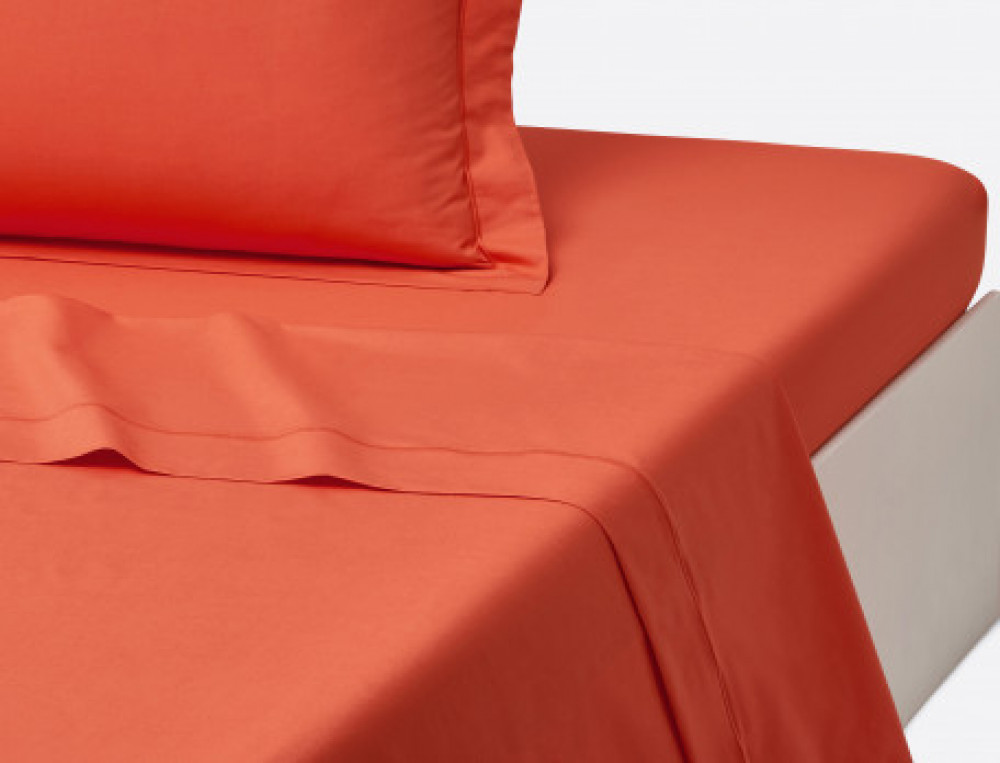 Linge de lit Percale coton peigné