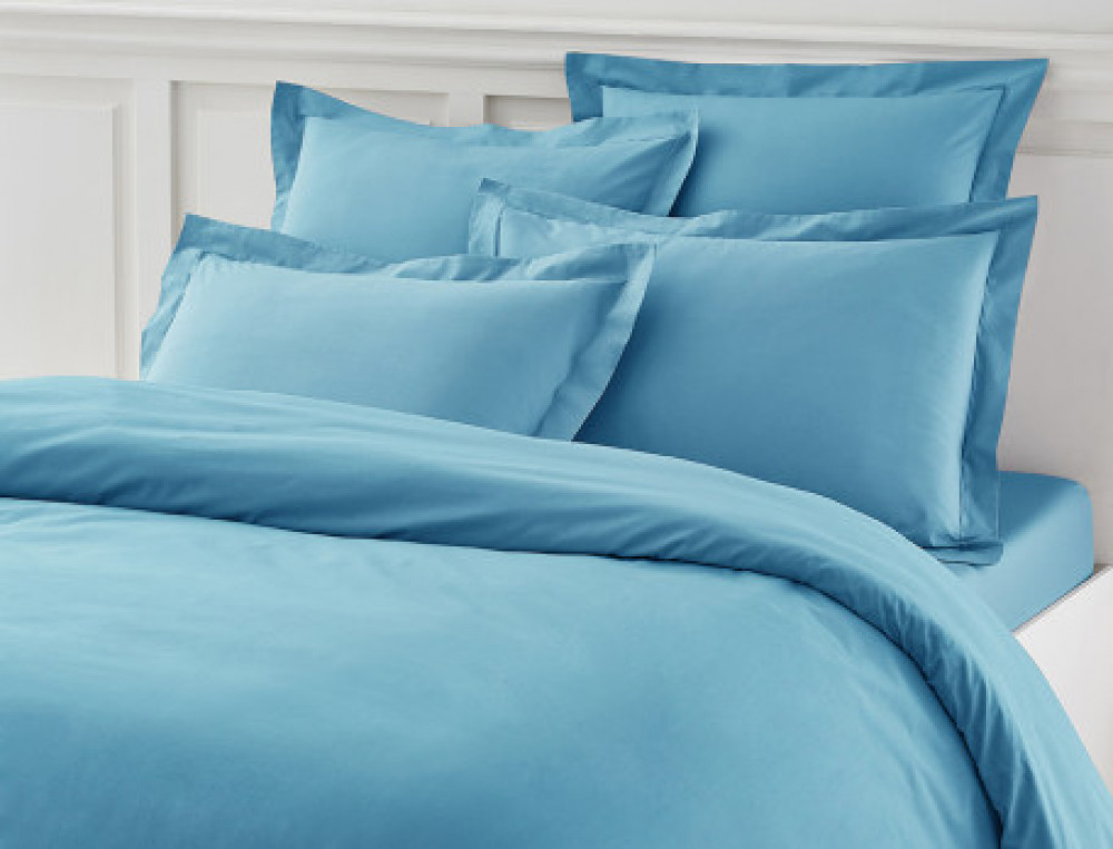 Linge de lit Percale coton peigné