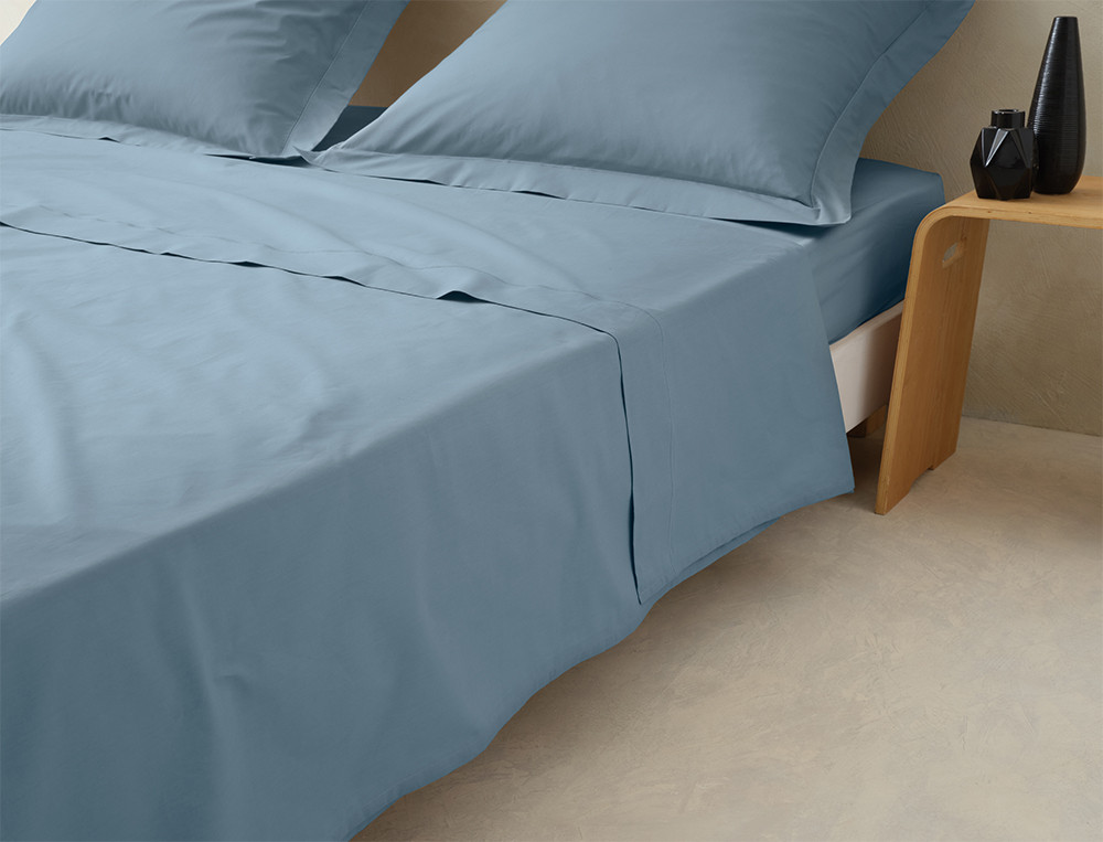 Linge de lit Percale coton peigné