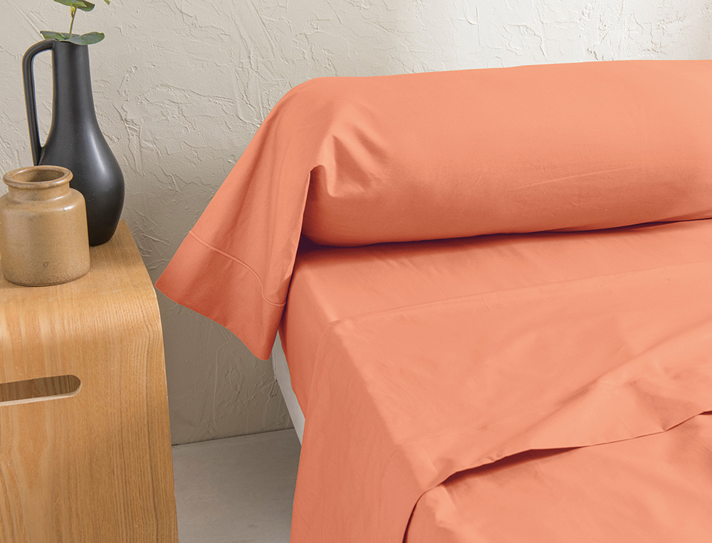 Linge de lit Percale coton peigné