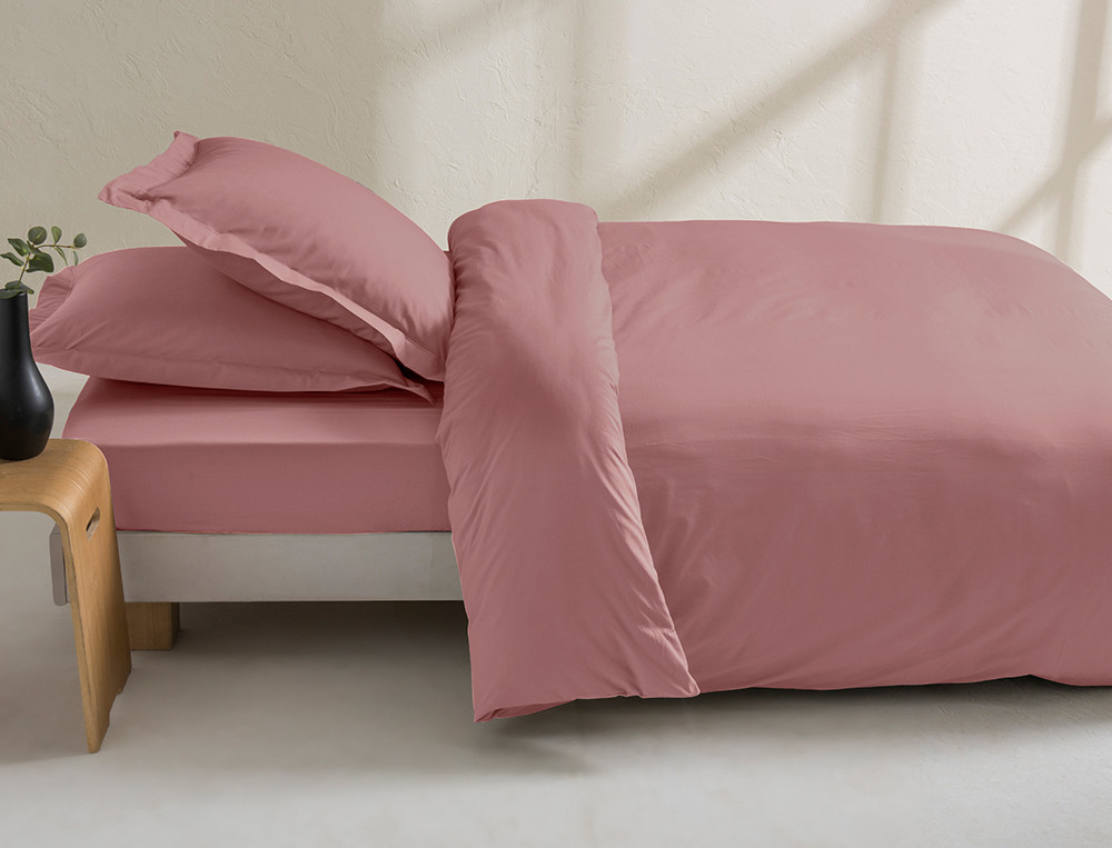 Linge de lit Percale coton peigné