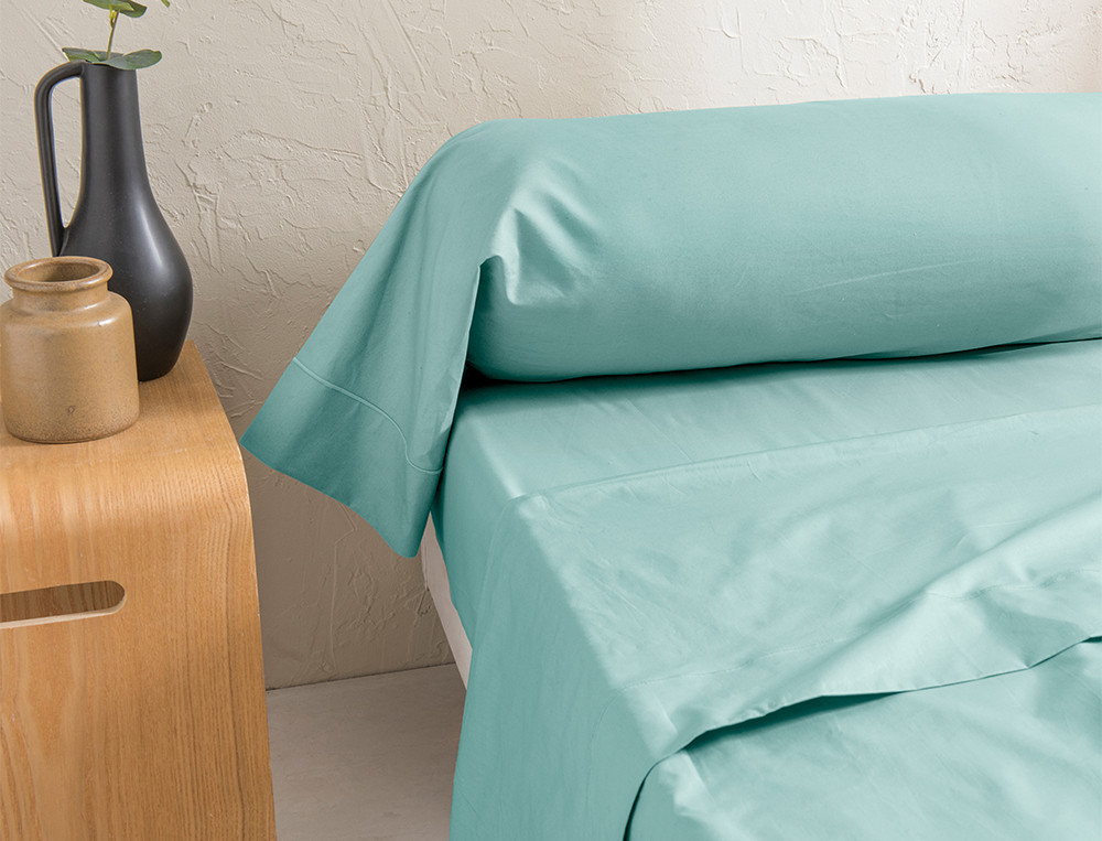 Linge de lit Percale coton peigné