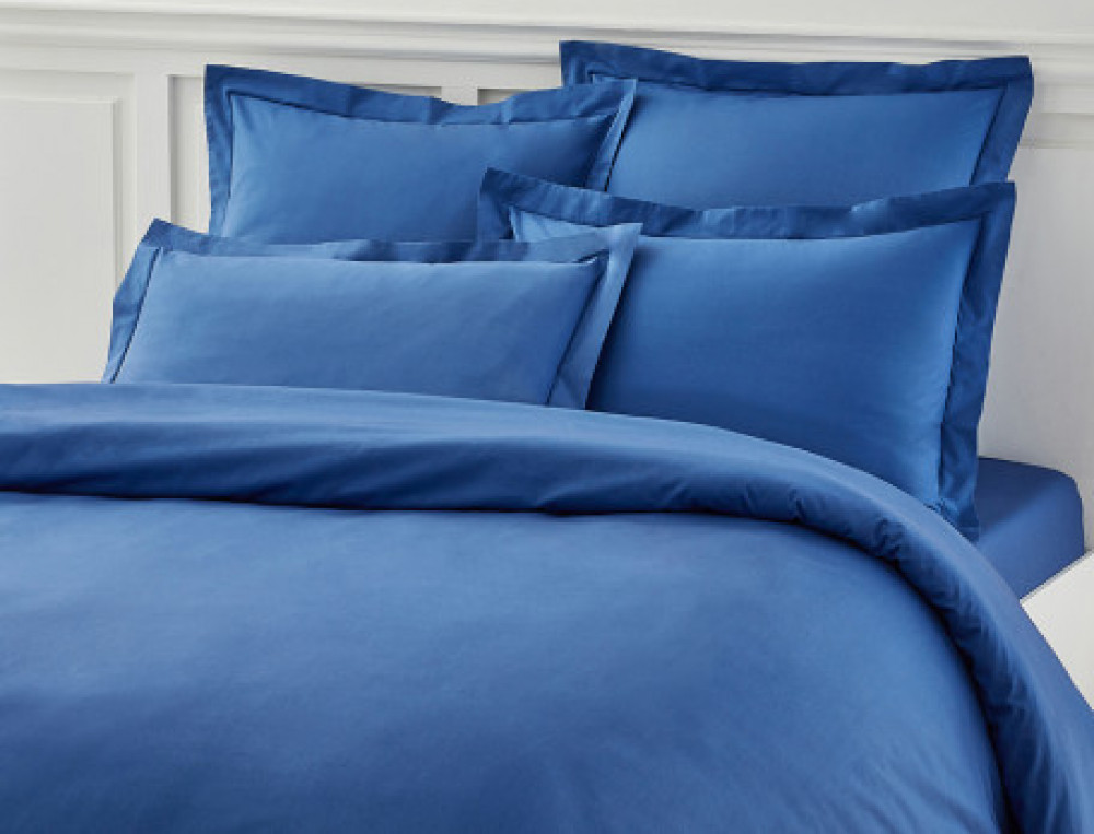 Linge de lit Percale coton peigné