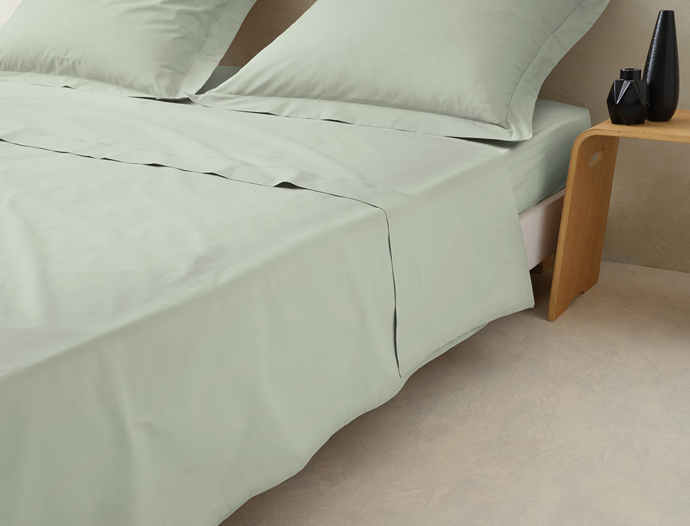 Linge de lit Percale coton peigné