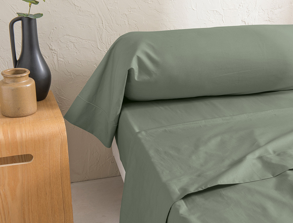 Linge de lit Percale coton peigné