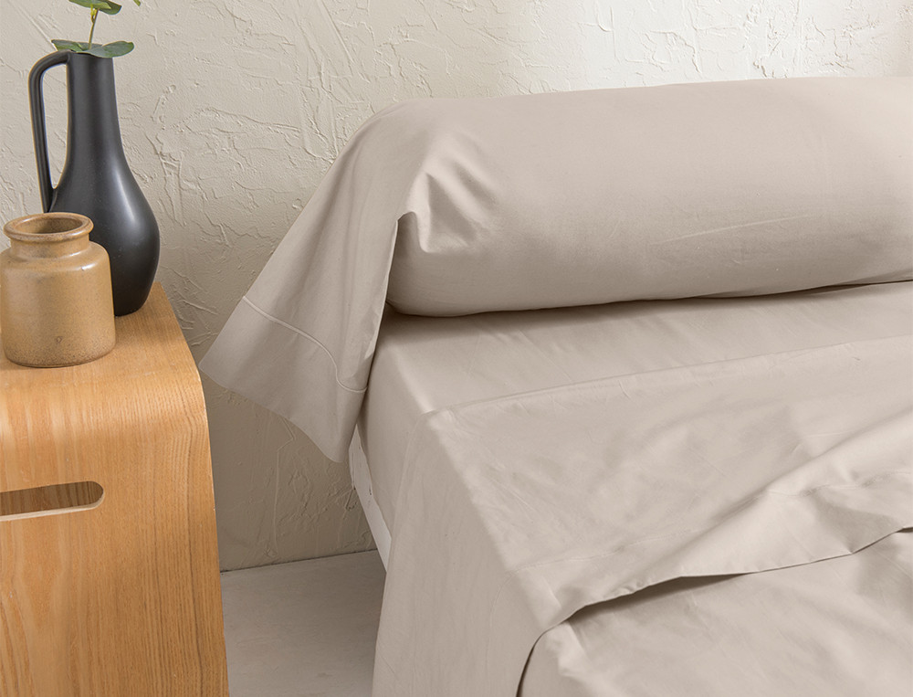 Linge de lit Percale coton peigné