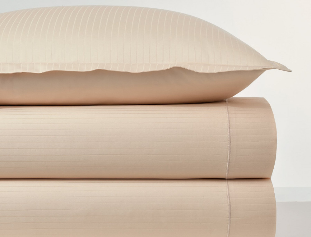 Linge de lit Récital satin rayé ou lisse
