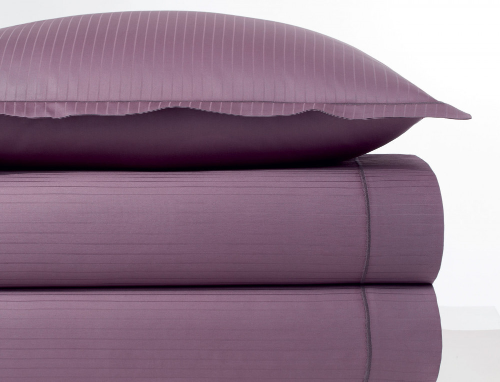 Linge de lit Récital satin rayé ou lisse