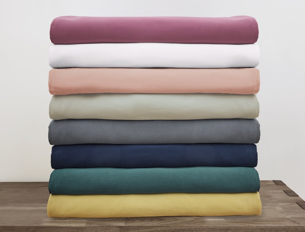 Linge de lit Satin de coton lavé - Exclu web