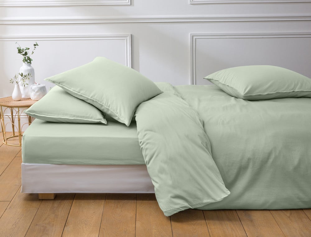 Linge de lit Satin de coton lavé - Exclu web