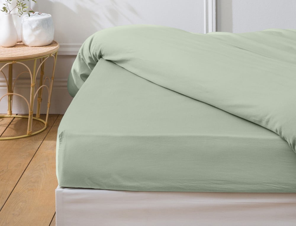 Linge de lit Satin de coton lavé - Exclu web