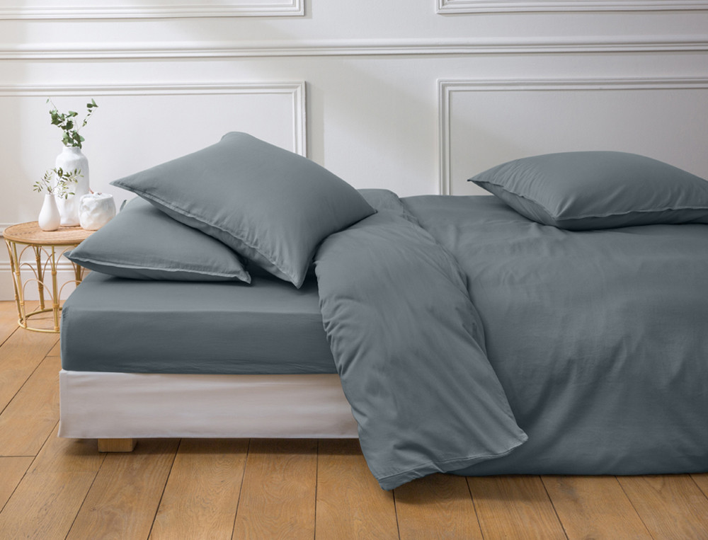 Linge de lit Satin de coton lavé - Exclu web