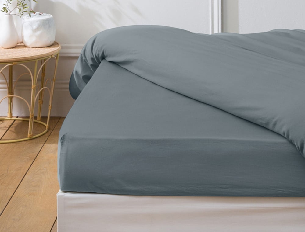 Linge de lit Satin de coton lavé - Exclu web