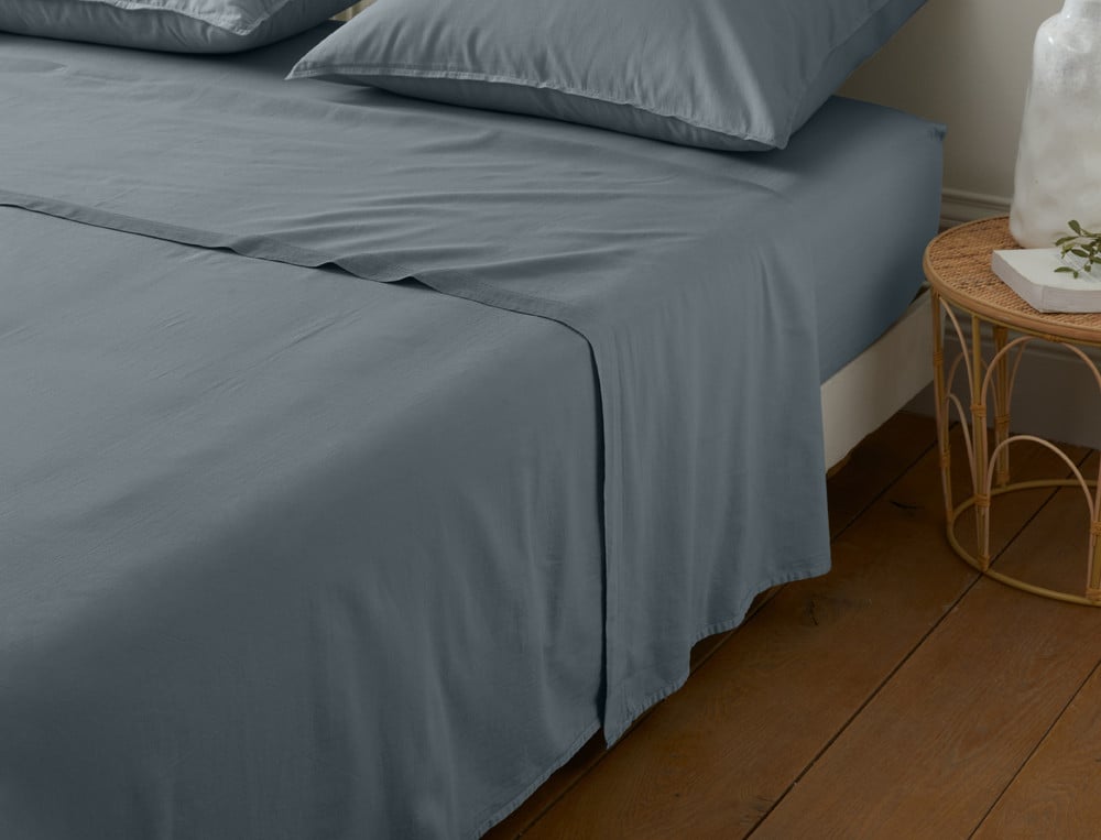 Linge de lit Satin de coton lavé - Exclu web