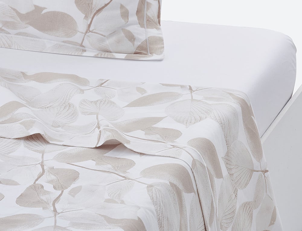 Linge de lit coton imprimé Sous le charme