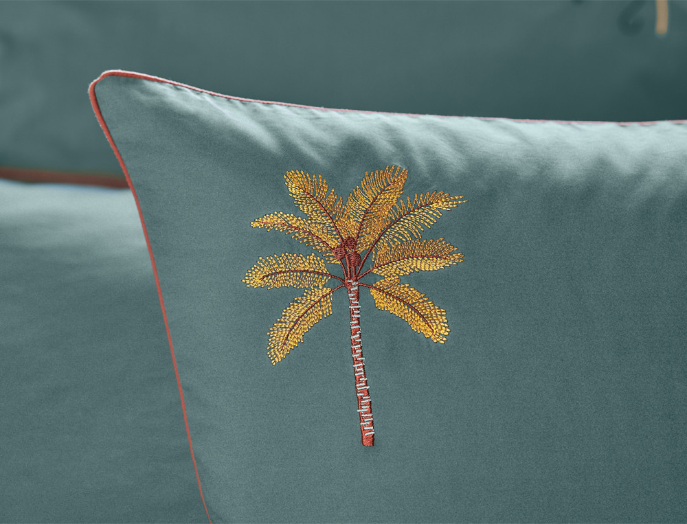 Linge de lit Sous un palmier