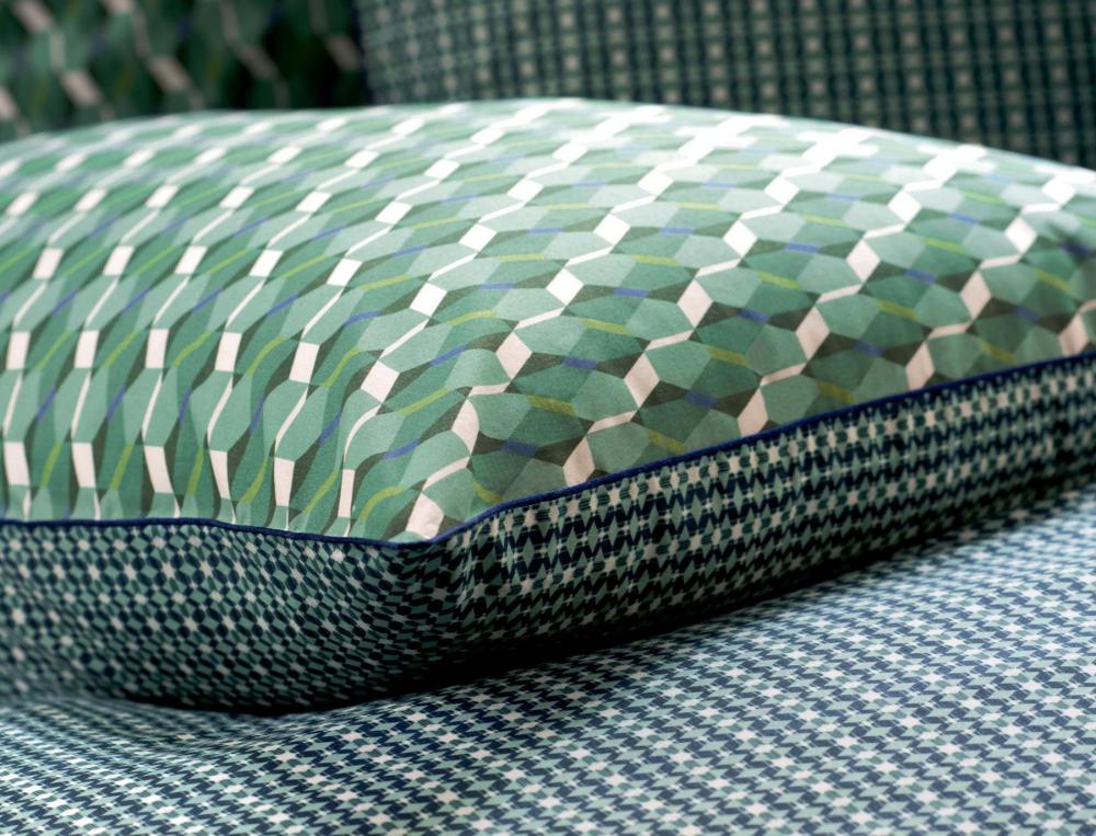 Linge de lit imprimé Terre de Jade