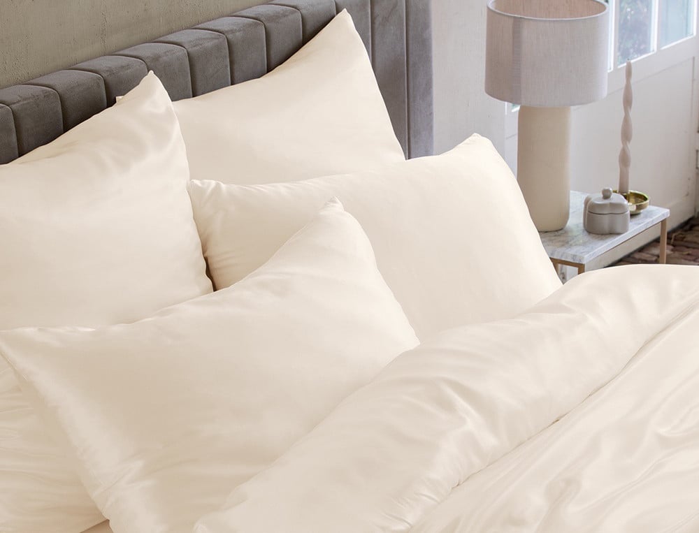 Linge de lit Tout en soie 100% soie 19 mommes