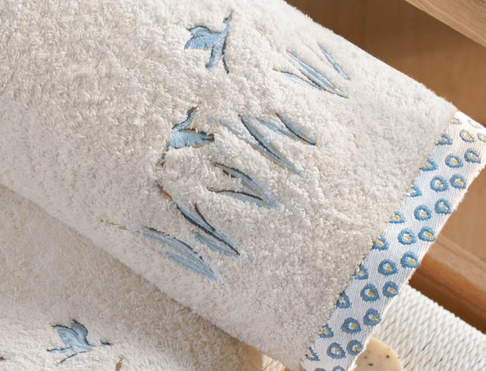 Linge de bain brodé Bocages