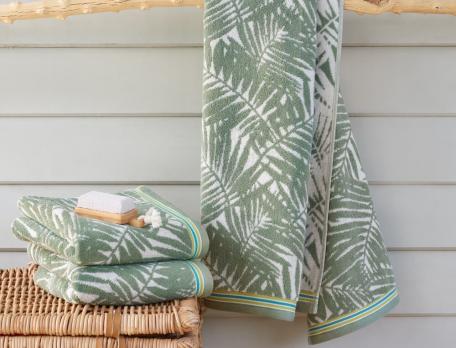 Linge de bain jacquard En safari