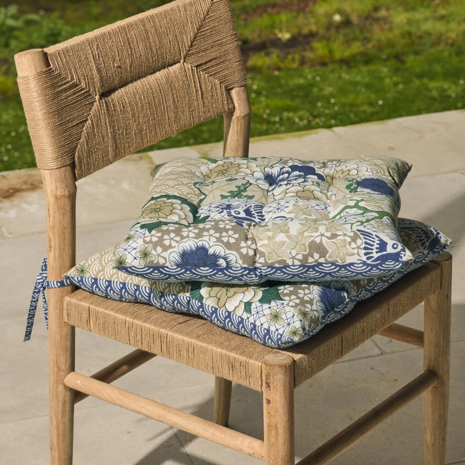 Lot de 2 galettes de chaise Origami