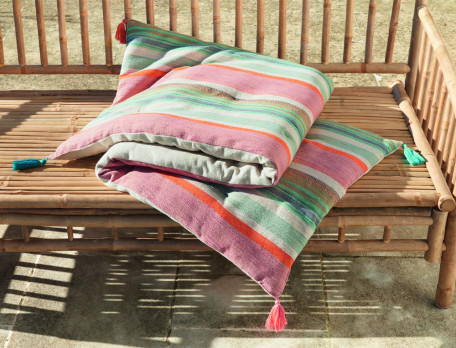 Matelas rayures tissé-teint Dolce vita