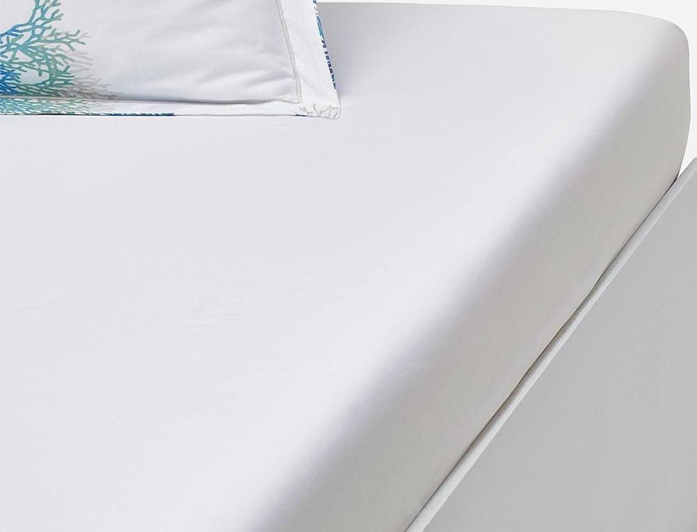 Linge de lit Mer du Sud percale 100% coton