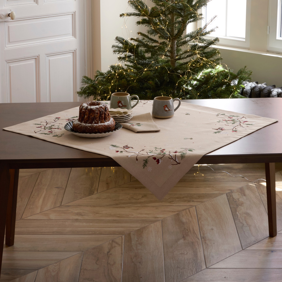 Tischdecke Winterromanze