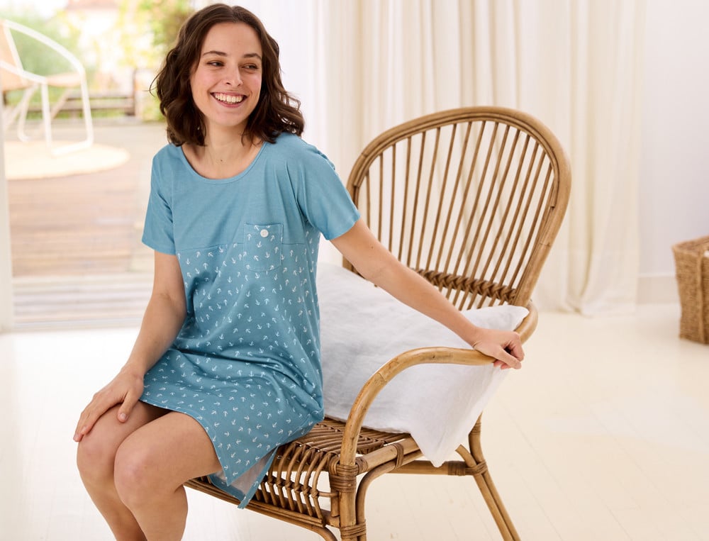 Nachthemd Maritimer Horizont