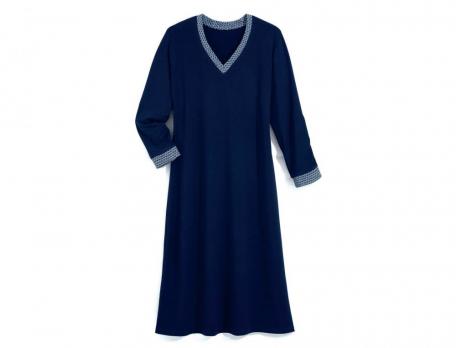 Nachthemd Mitternachtsblau