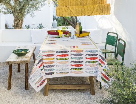 Nappe imprimée Les sardines