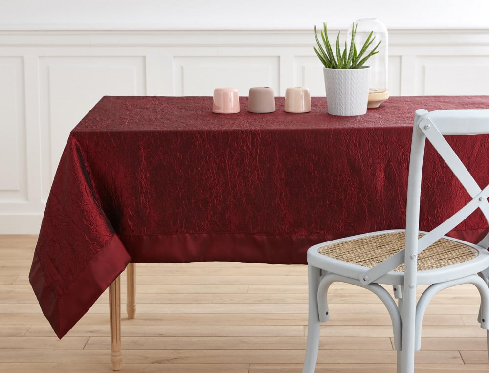 Nappe de table, Linge de table, Linge de maison – Nappe rectangulaire, Nappe  ronde et Nappe ovale