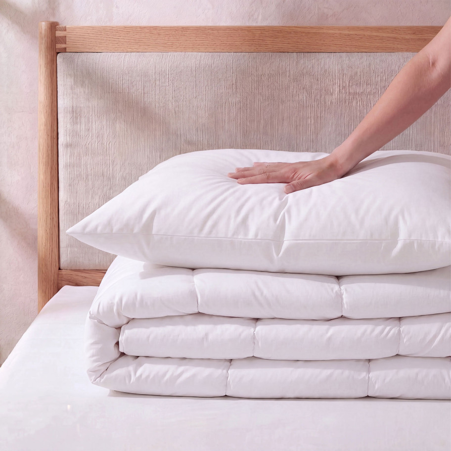 Pack 1 couette chaude + oreiller(s) ferme(s) Confort absolu hiver