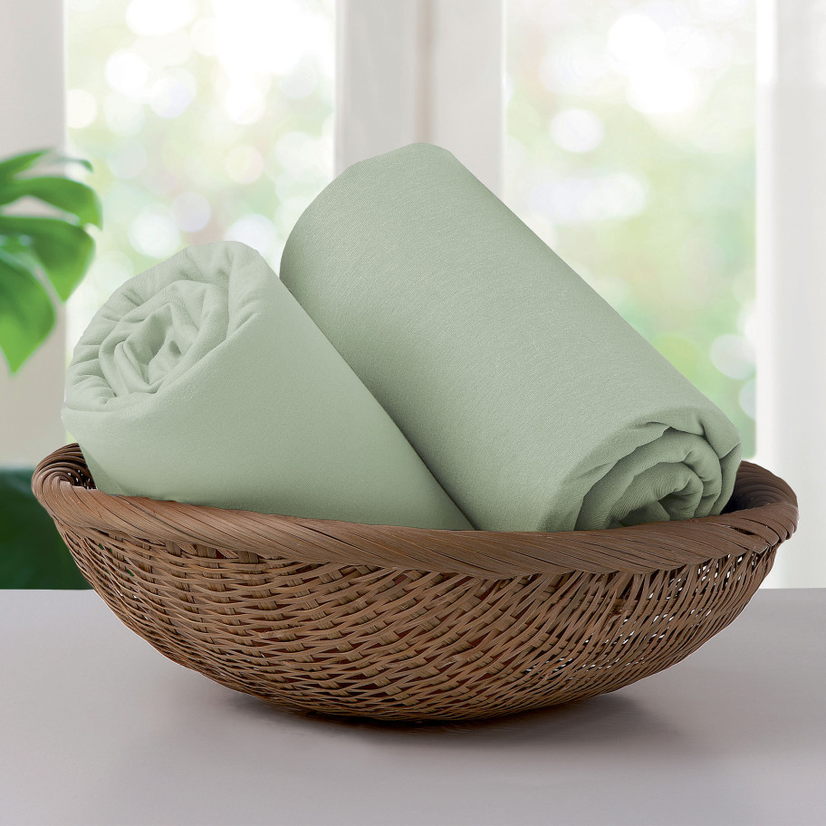 Pack 2 draps-housses Percale