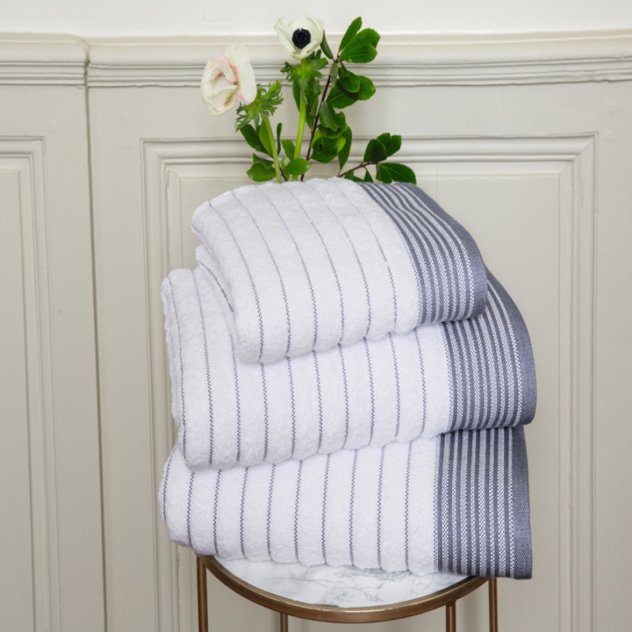 Pack linge de bain rayé À tire d'aile