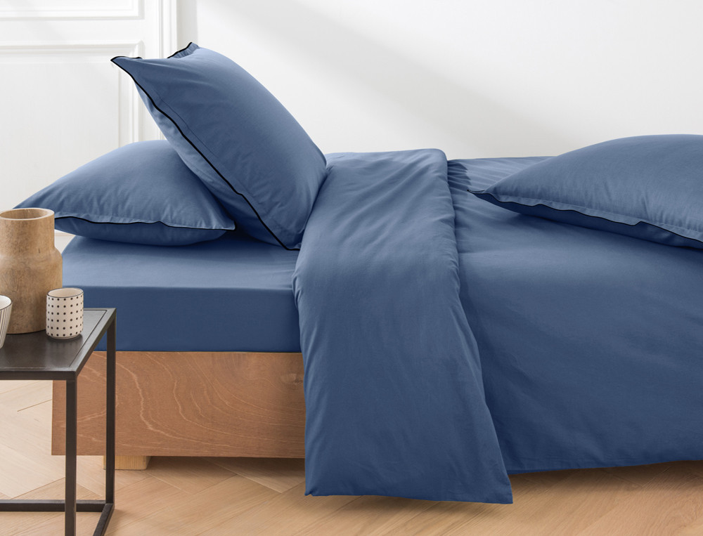 Pack linge de lit Coton fin lavé