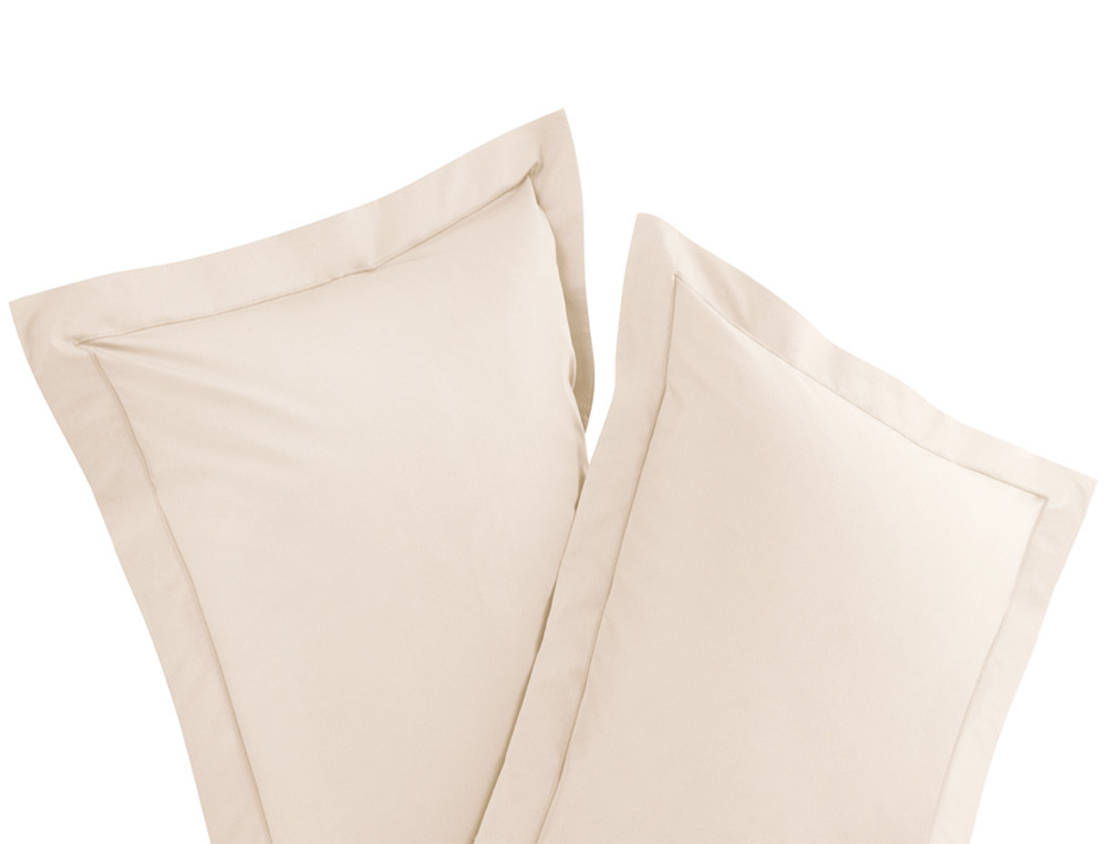 Pack 2 taies d'oreiller Percale
