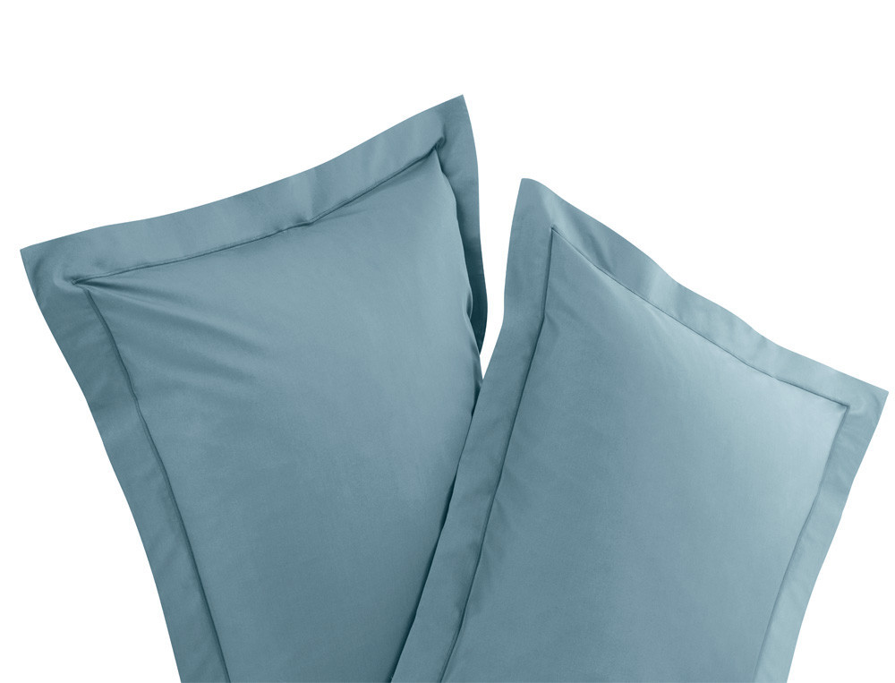 Pack 2 taies d'oreiller Percale