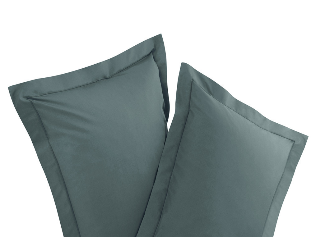 Pack 2 taies d'oreiller Percale