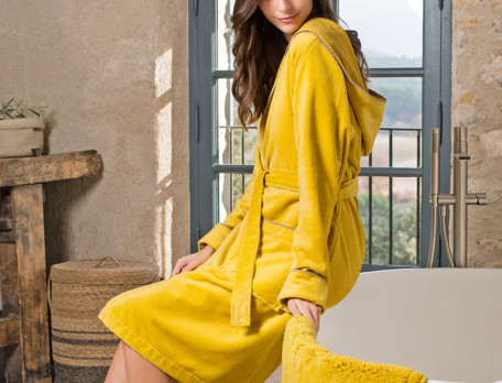 robe de chambre a capuche femme