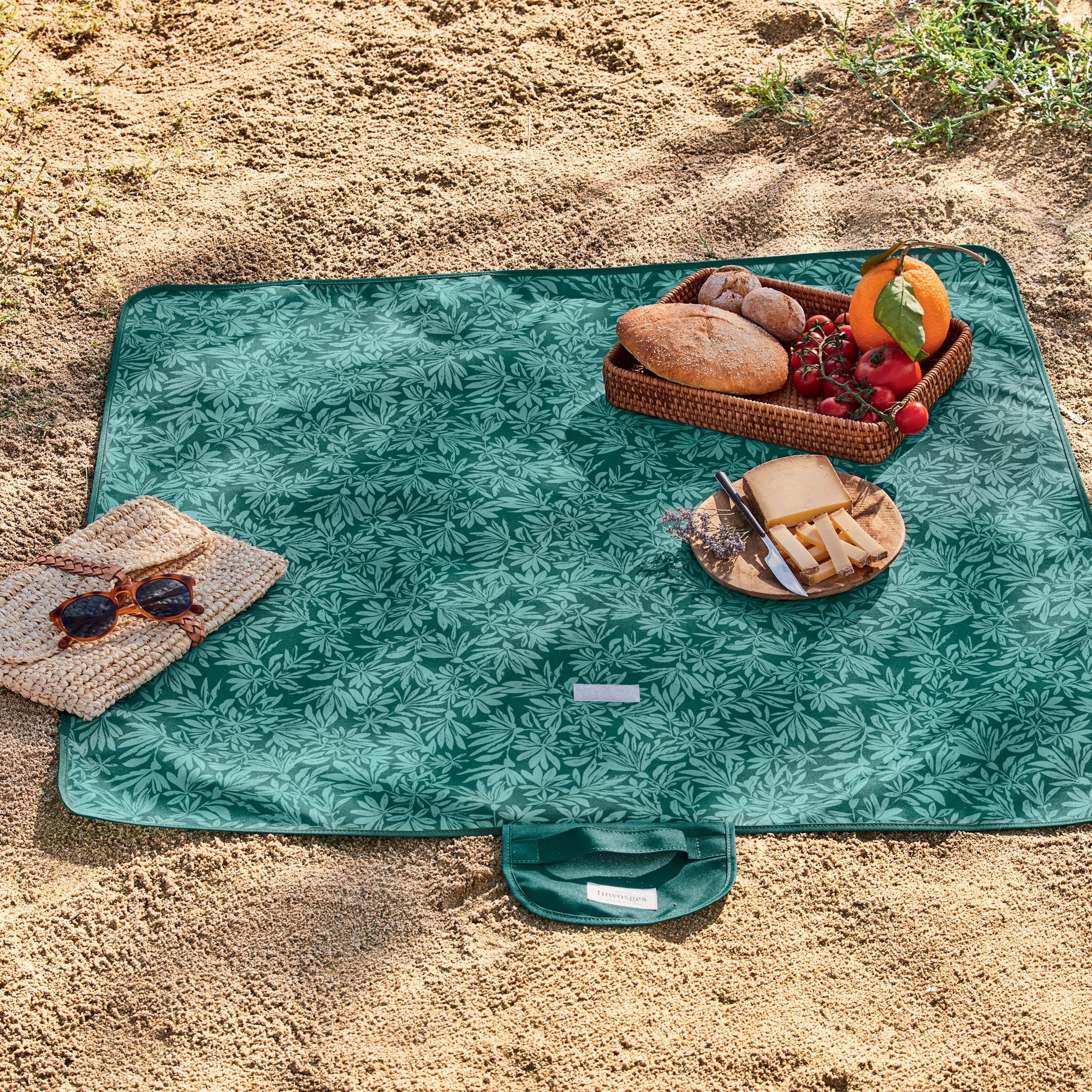 Picknickdecke Pinienzauber