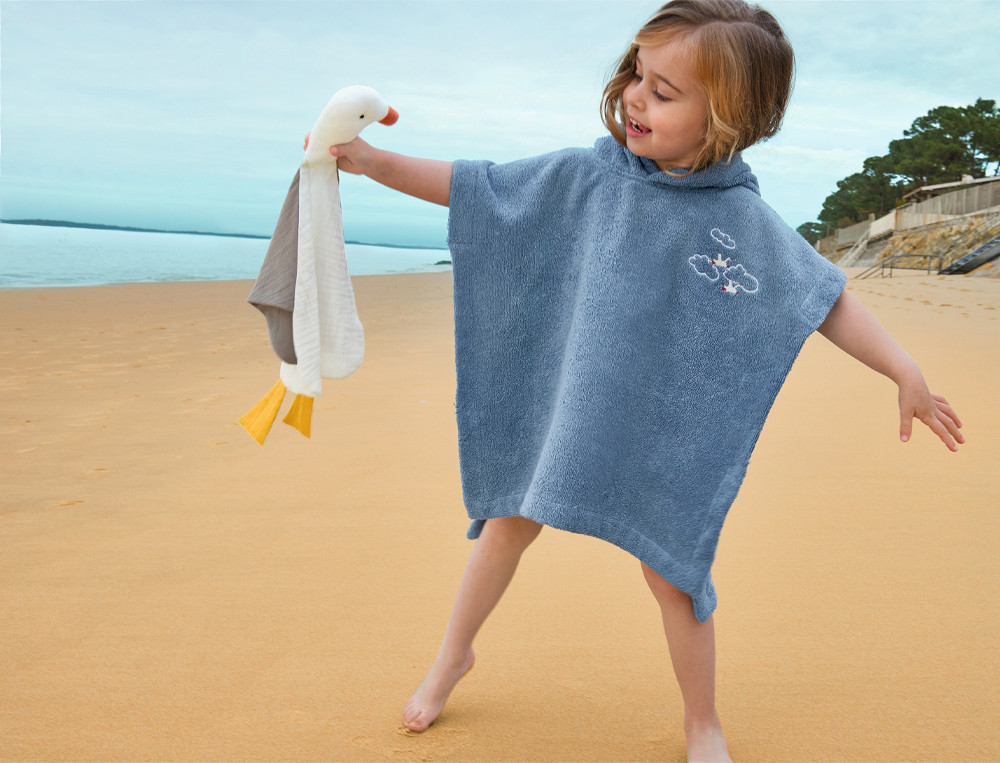 Poncho enfant Petite mouette