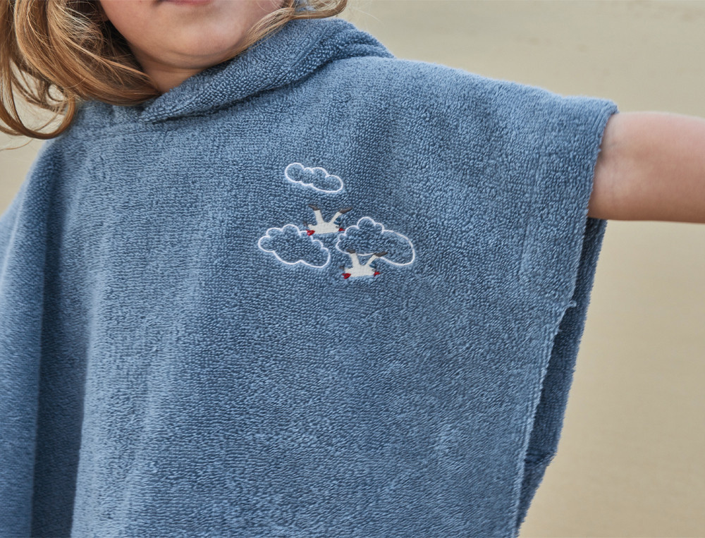 Poncho enfant Petite mouette