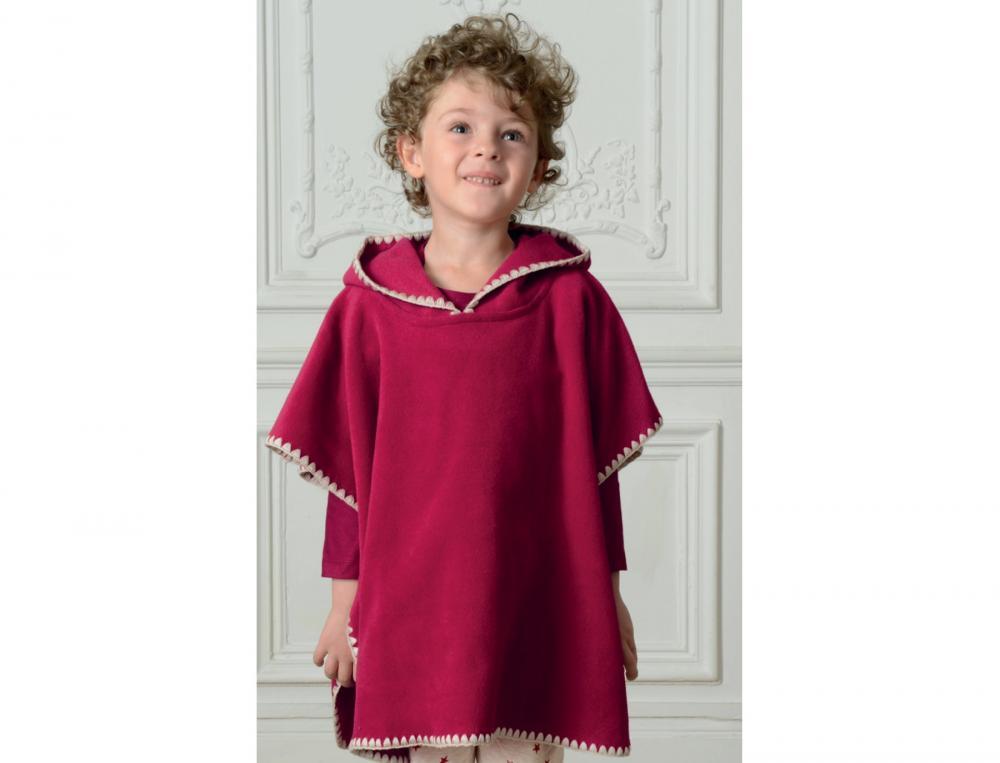 Poncho Sternenmärchen Fleece Linvosges