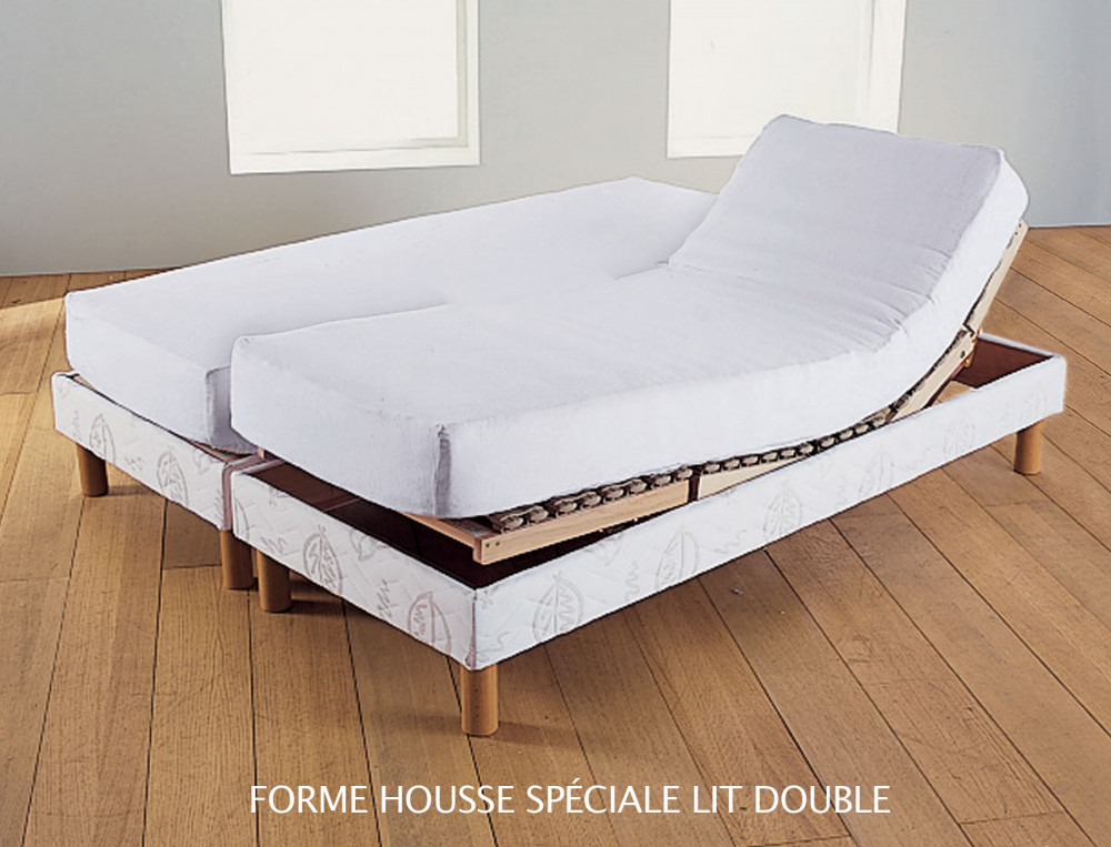 Family Bedding Protège-matelas épais en coton éponge pour lit king size 