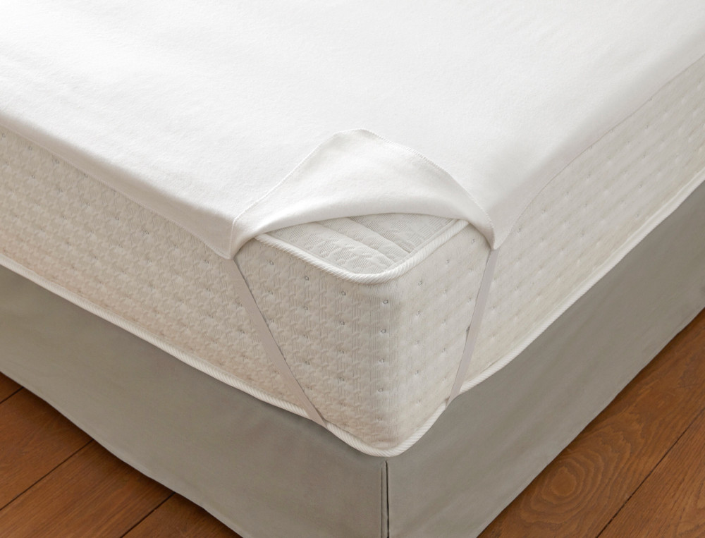 Protège-matelas forme plateau 4 saisons polyuréthane 350g/m2